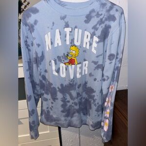 The Simpsons crew neck small